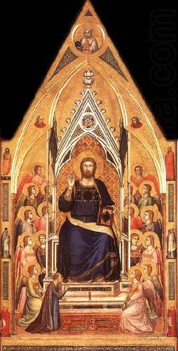Christ Enthroned, GIOTTO di Bondone